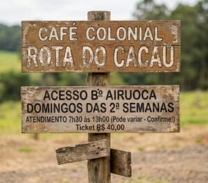 Leia mais sobre o artigo Rota Gastronômica: Café Colonial Rota do Cacau em Mendonça – SP