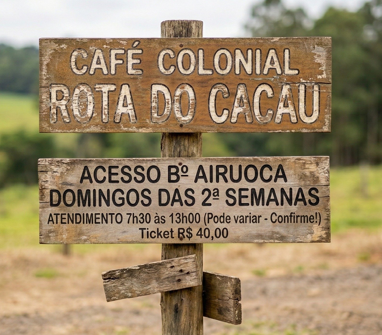 No momento, você está visualizando Rota Gastronômica: Café Colonial Rota do Cacau em Mendonça – SP