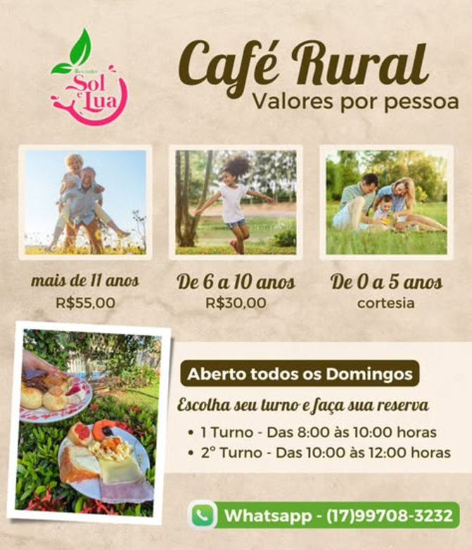 Folder para melhor acompanhar os valores e horários