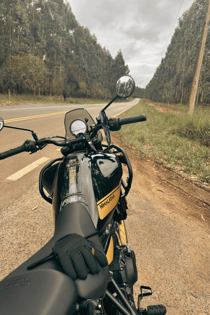 Moto na Rodovia José de Almeida  Rosa